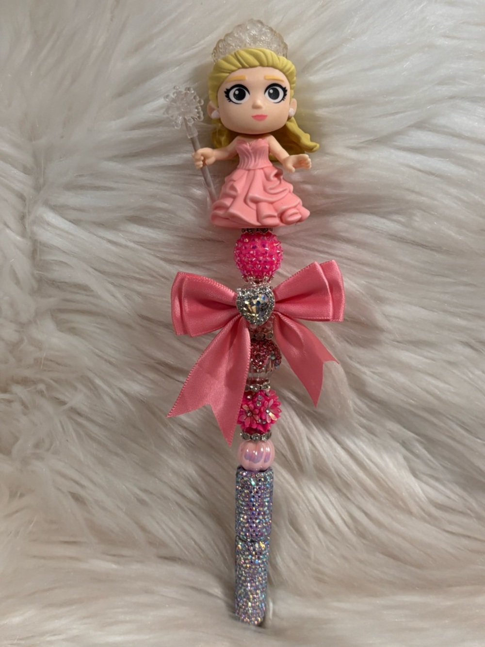 Funko Minis Wicked Glinda Beaded Pen Handcrafted